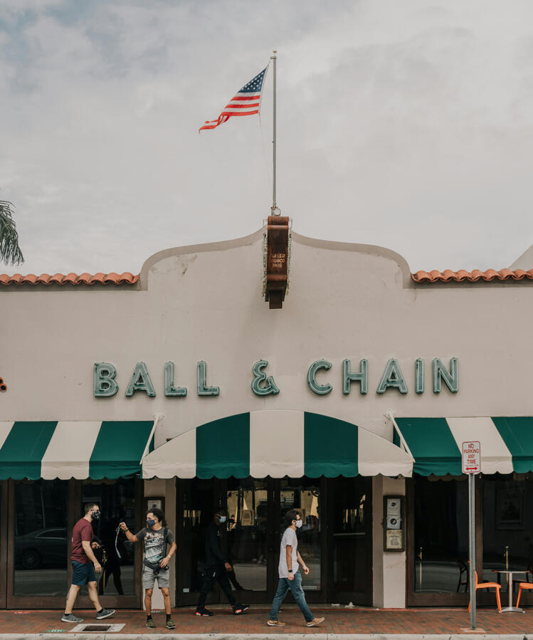 Ball & Chain nightlife venue in Little Havana Miami Florida