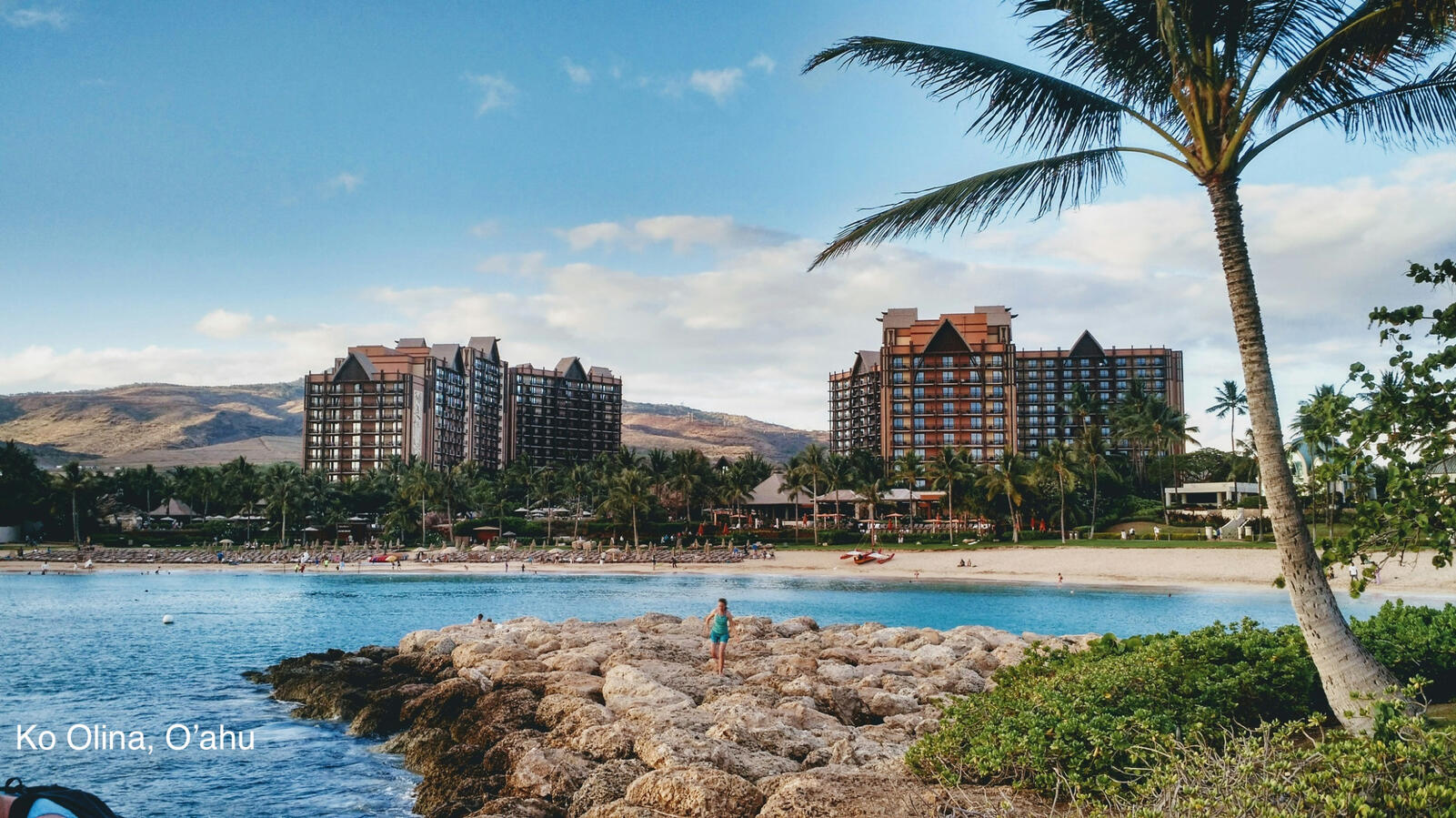Ko Olina beachfront resort on O’ahu Hawaii